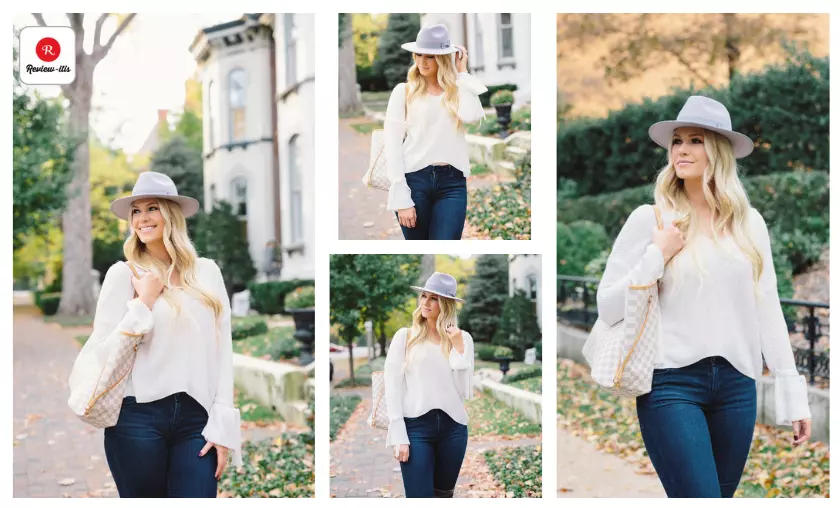 14. Wear a White Knitted Sweater Review - itis