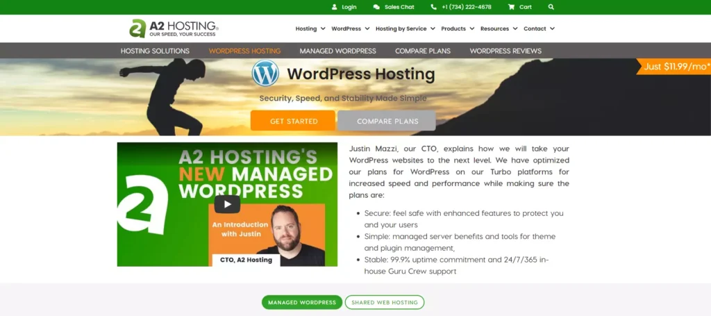 A2 WordPress Hosting
Review - itis