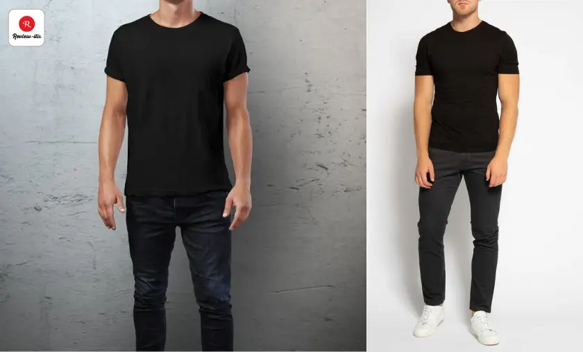 Black T-shirt and Black Jeans Review - itis