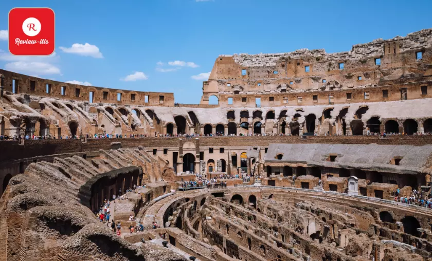 Colosseum Interior - Review-Itis