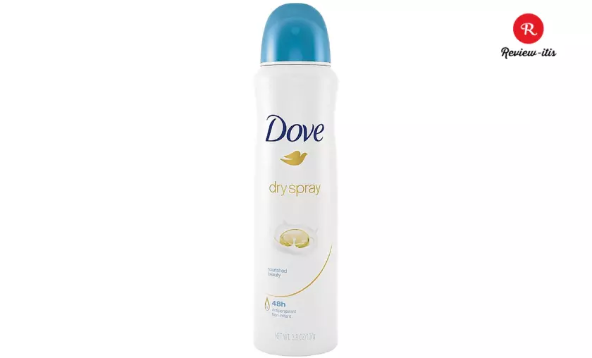 Dry Spray Antiperspirant Deodorant Nourished Beauty -Review-Itis
