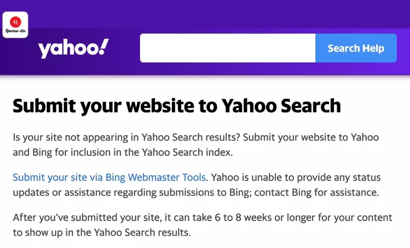 How to Submit Your Website to Yahoo Review - itis