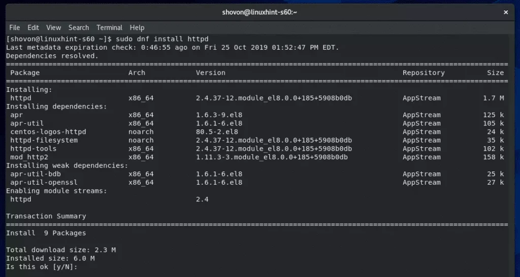 Install ClamAv On Linux Step 1