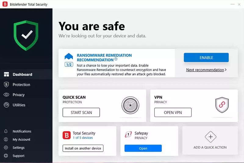 Bitdefender VPN Review By Review - itis