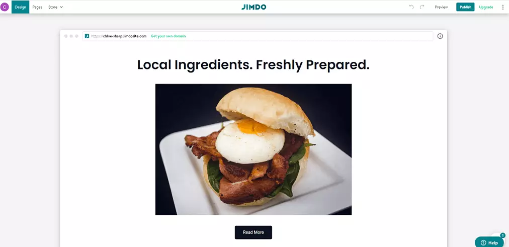 Jimdo best website builders editor