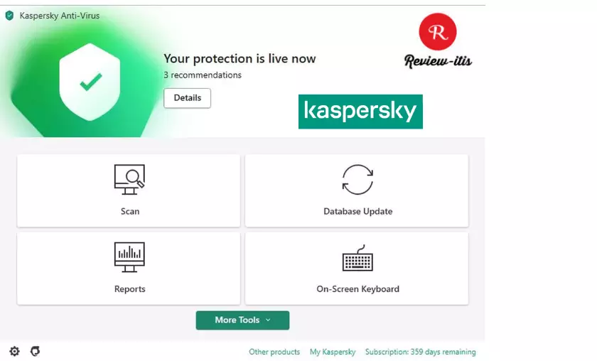 Kaspersky Antivirus Features
