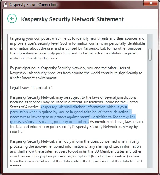 Kaspersky VPN Secure Connection Review By Review - itis