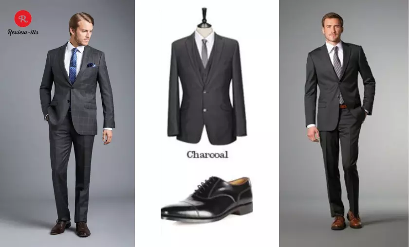Shoes to Wear With a Dark Grey or Charcoal Suit