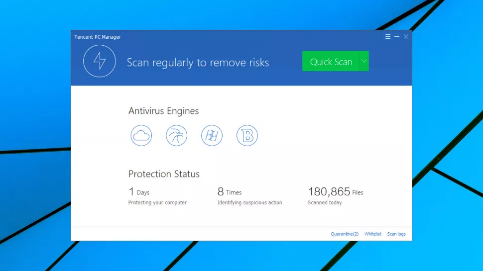 Tencent PC Manager Antivirus Review By Review - itis