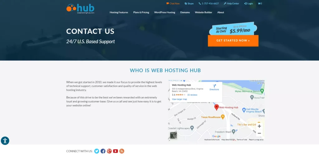 Web Hosting Hub Customer Support