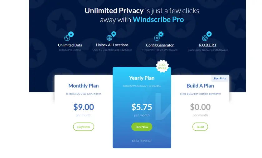 Windscribe Pricing and What’s Covered Review-Itis