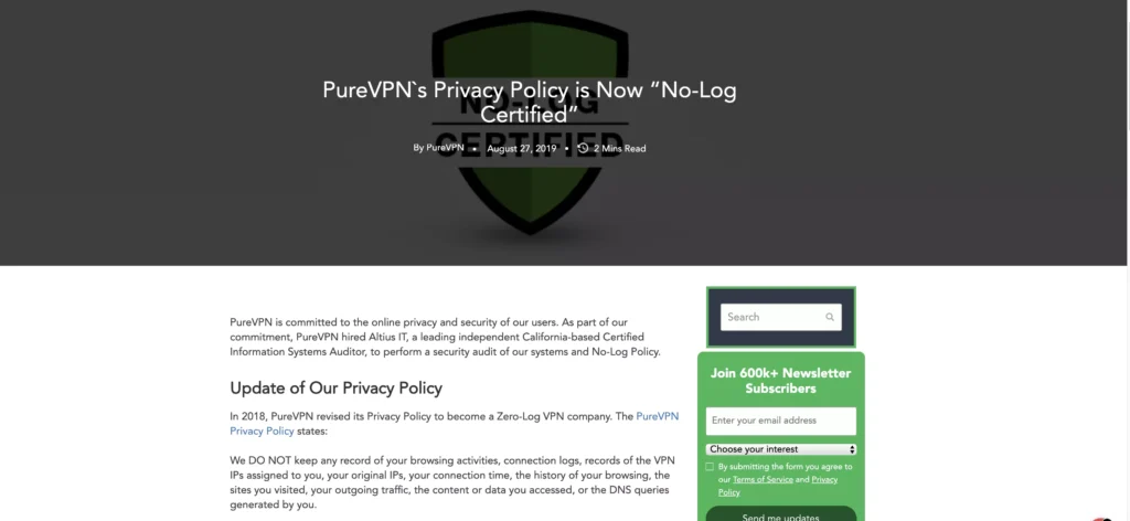 PureVPN Review By Review - itis