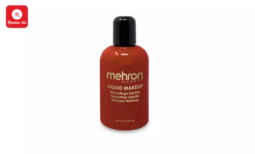 Mehron Liquid Makeup - Red - Review-Itis