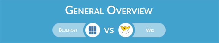 BlueHost vs Wix Comparison By Review - itis