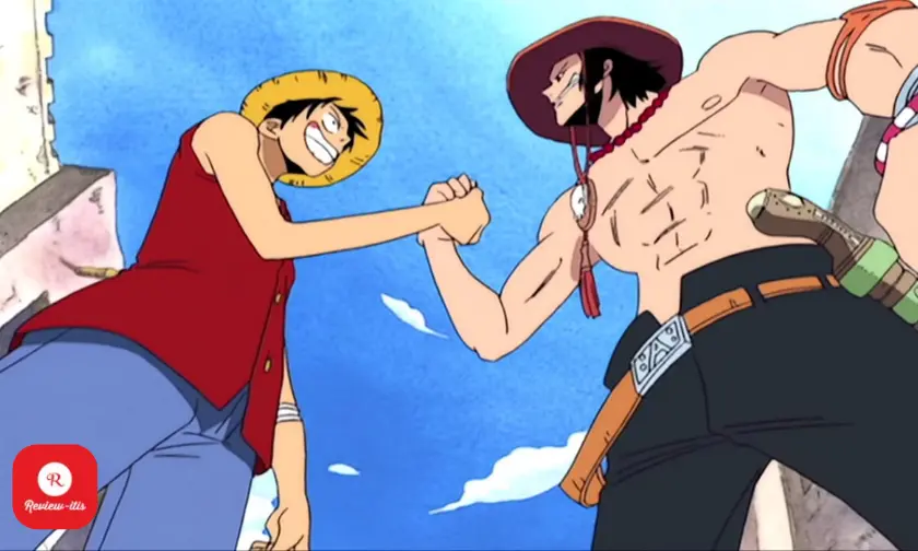 ace and luffy