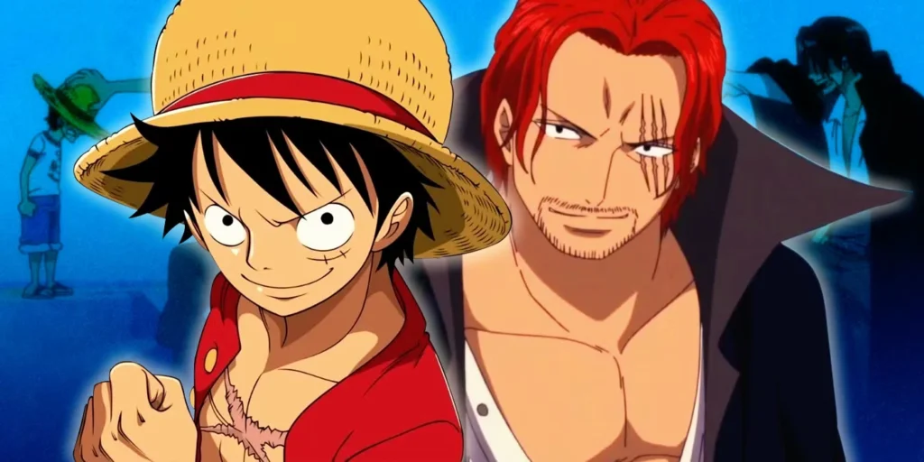 luffy and shanks