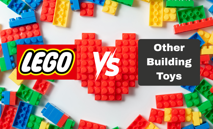 LEGO vs Other Building Toys!
