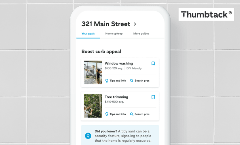 Reasons to Choose Thumbtack