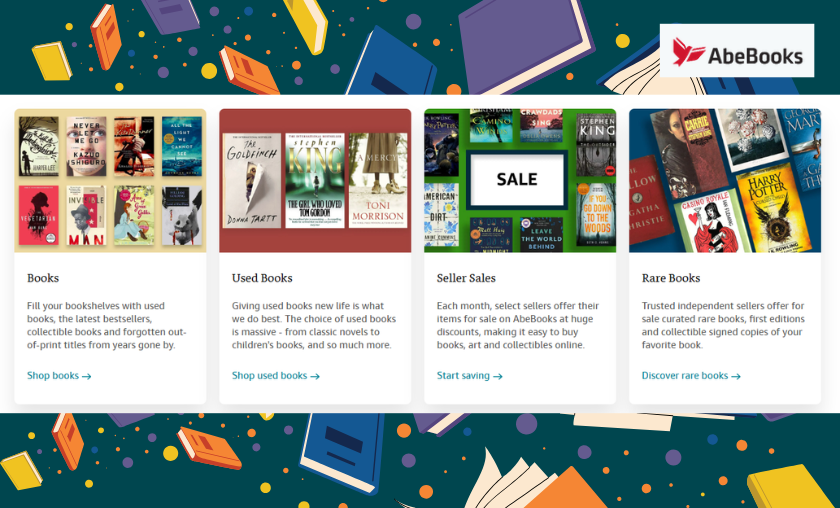 Products Offered by AbeBooks