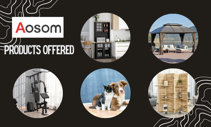 Products Offered by Aosom