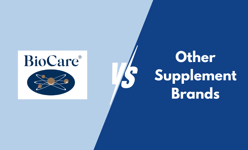 Biocare vs Other Supplement Brands!