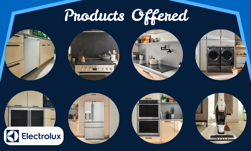Products Offered by Electrolux