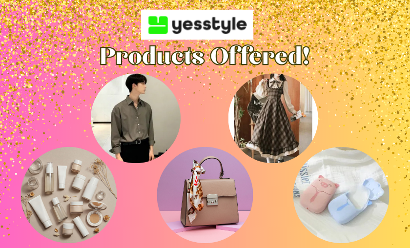 Products Offered by YesStyle 
