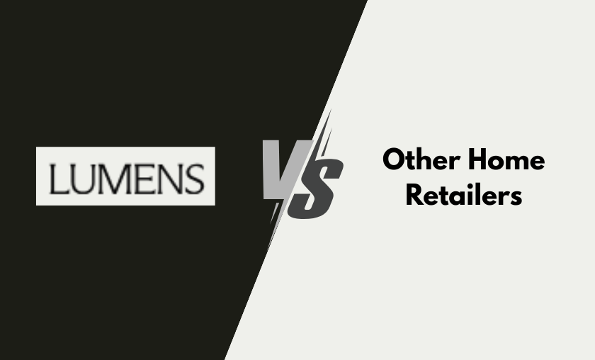 Lumens vs Other Home Retailers