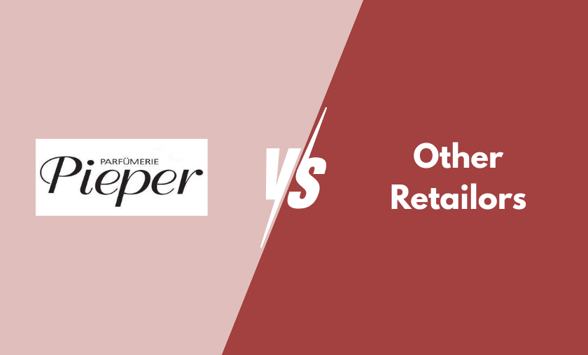 Parfümerie Pieper vs Other Retailers